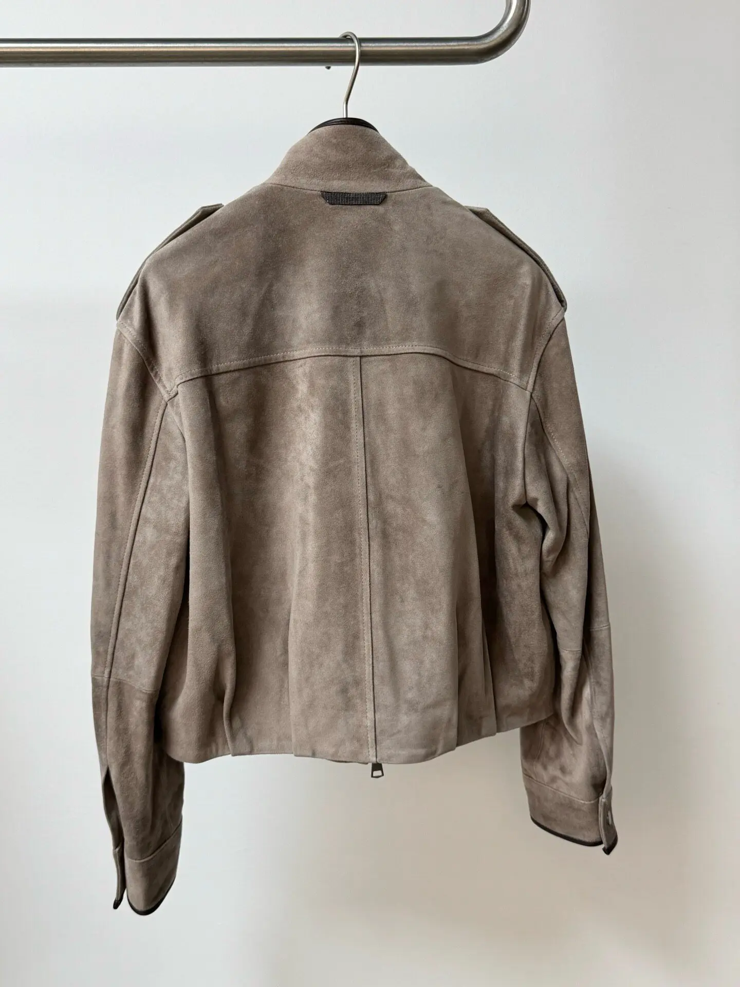 2026 Autumn Winter New Women's High Quality Stand up Collar Zipper Sheepskin Coat