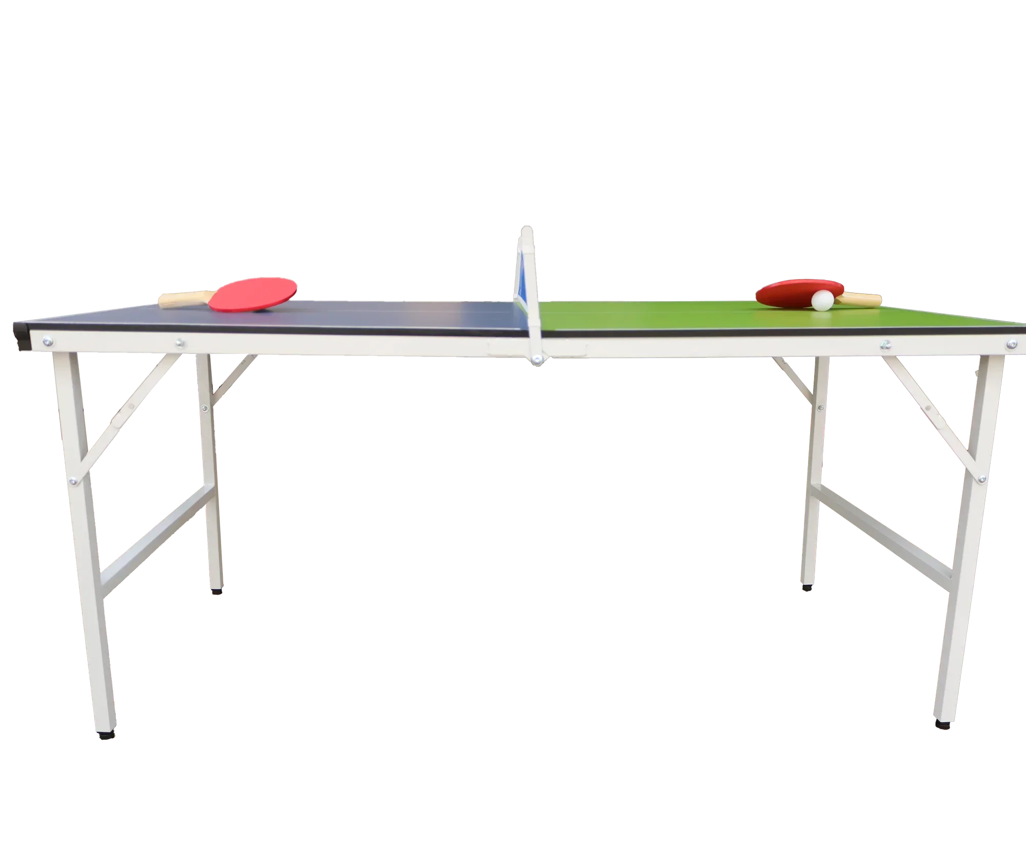 Klappbarer PingPong-Tisch, hochwertig, für den Innen- und Außenbereich, tragbar, für Tischtennis, Tischschläger, Bälle, anpassbar