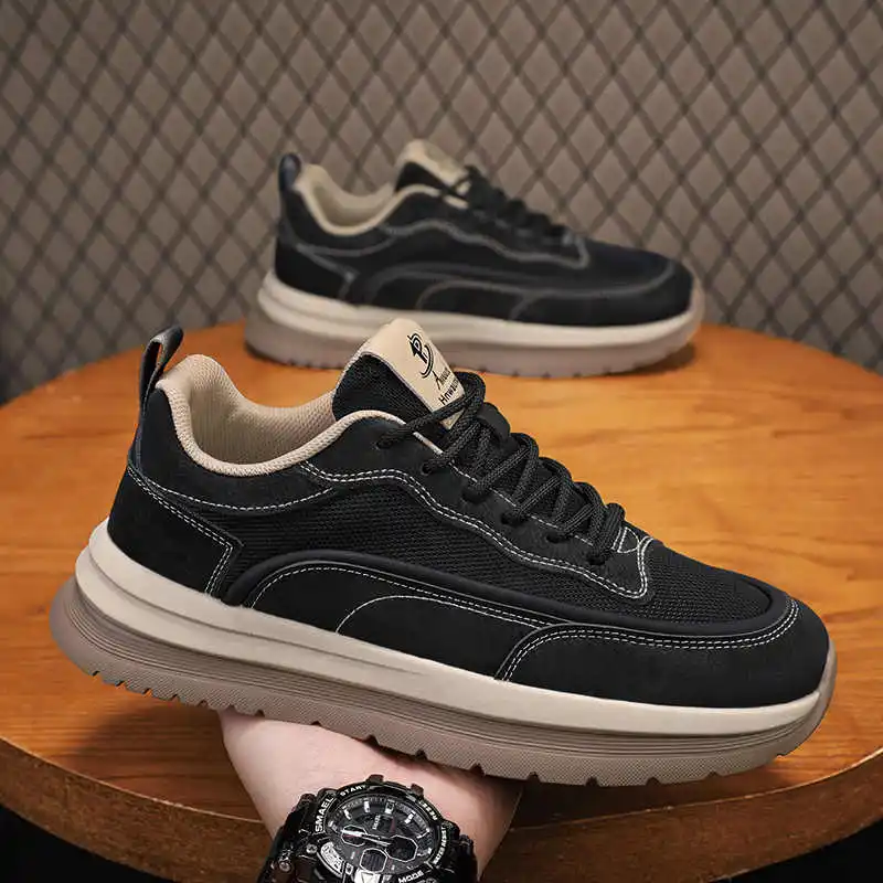 

Кроссовки-ботинки с круглым носком, низкие, белые, высококачественные, для мужчин, размер 50, спортивные, теннисные, высшего качества, класса люкс