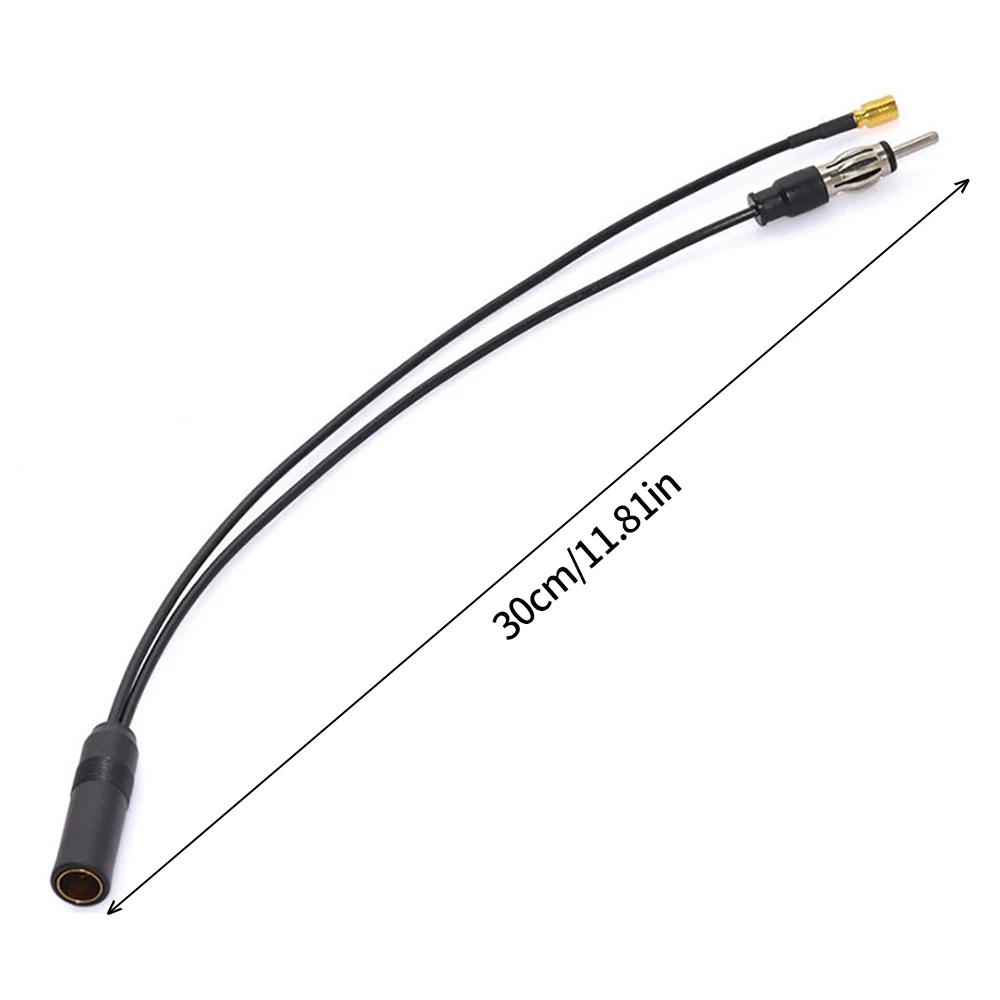 

Автомобильная активная антенна, адаптерный кабель для FM/AM-радио, антенна с усилением сигнала для автомобильной стереосистемы, простая установка
