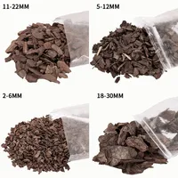 20/50g DIY Simulation Stone Bark Assembly Model Mountain Fairy Garden Accessories Railway Making Mini Bench Rock Scene Layout