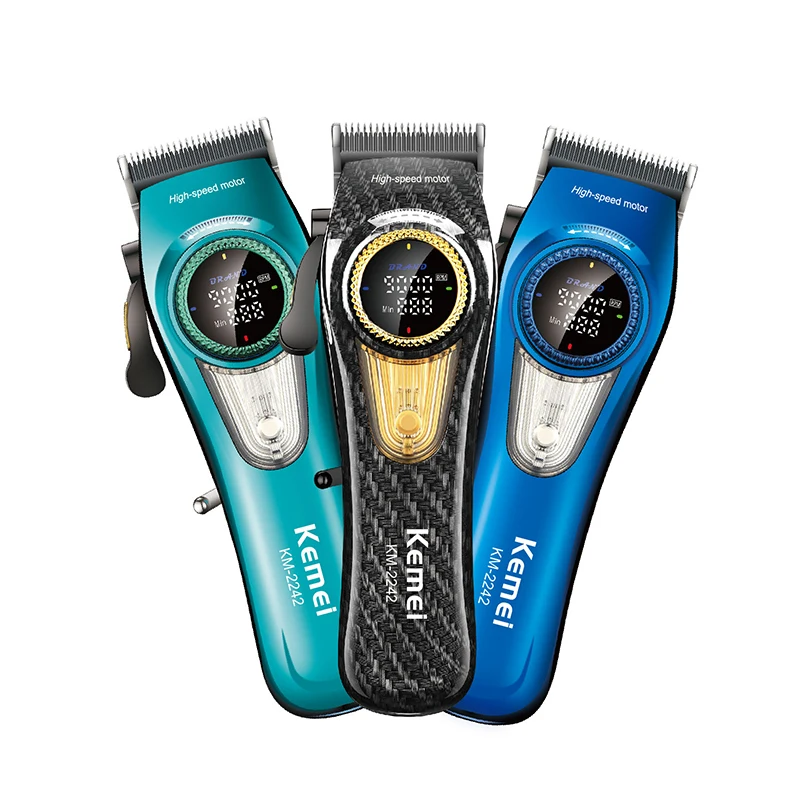 Kemei 2242 Clipper Hair Haircut 9000 Rpm Hair Clippers Machine Professional Haircut Machine Professional Electric