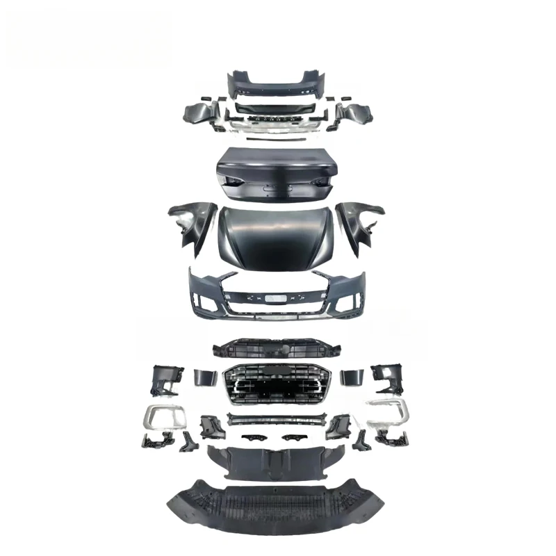 

Premium Car Accessories 2012-2018 A6 Upgrade To 2023+ A6 Style, C7 Up To C8PA Bodykit Hood Fr High Quality