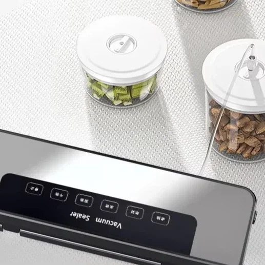 Plastic Bag Food Packaging Intelligent Automatic Household Electric Food Vacuum Sealer