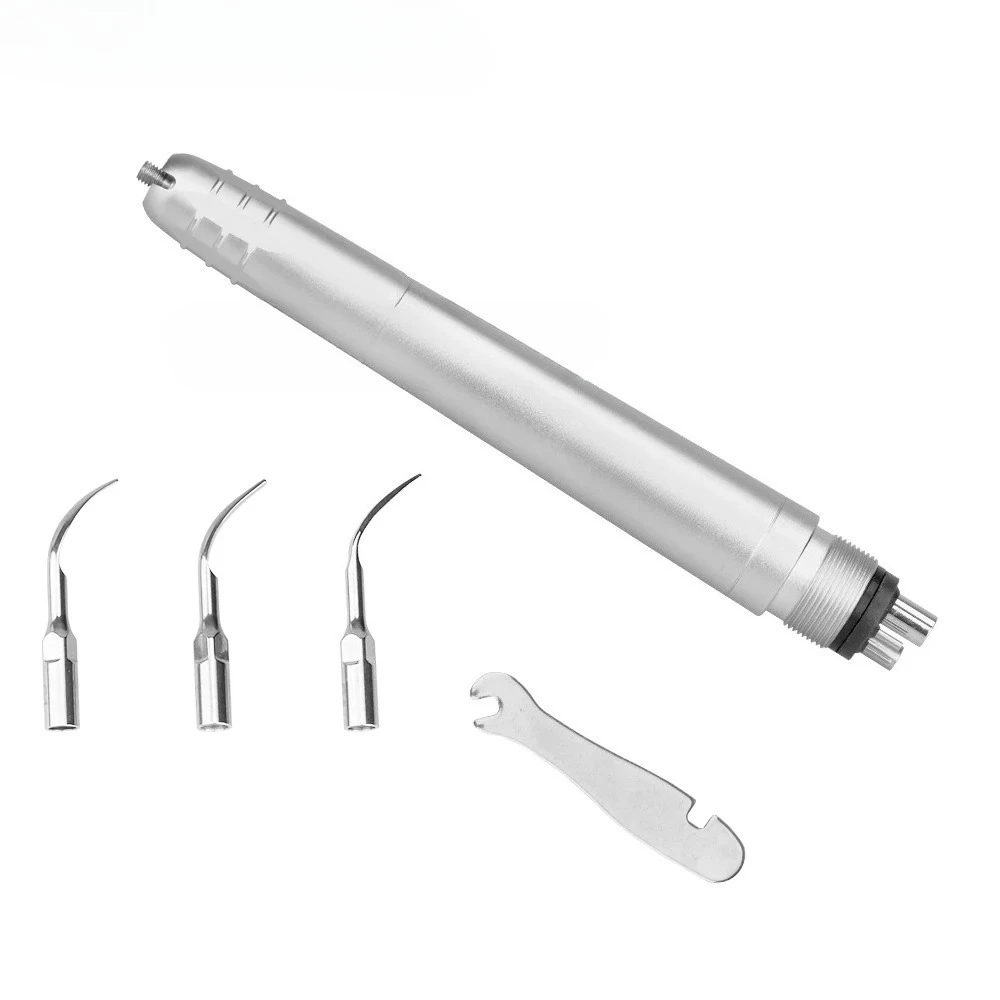 

Стоматологический ультразвуковой воздушный скалер, наконечник, пневматическое устройство для удаления с 3-мя наконечниками, частотный тип, совместимый с разъемом с 2/4 отверстиями