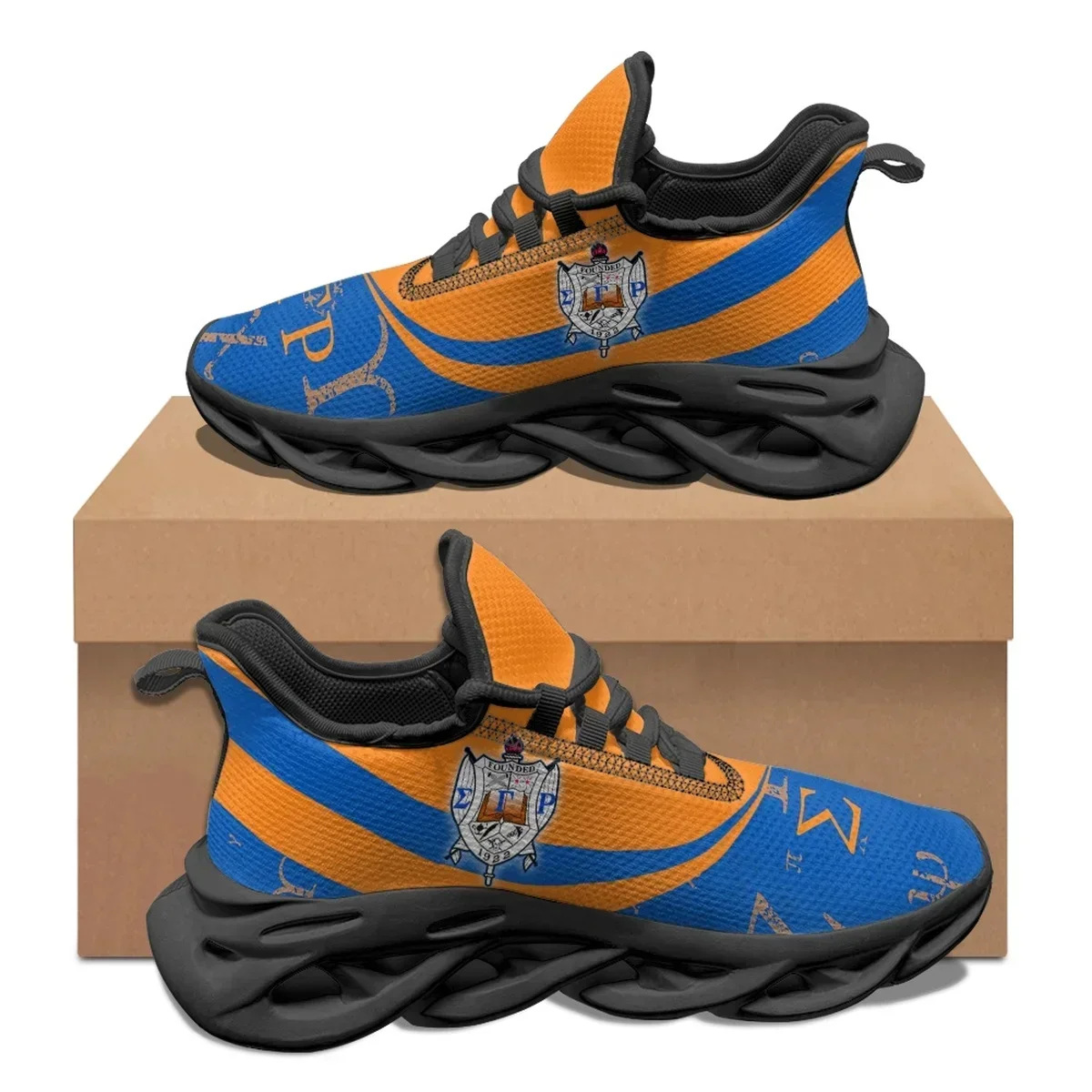 Zapatillas planas de moda Sigma Gamma Rho Poddles, zapatillas de malla transpirables para mujer, calzado transpirable, zapatillas