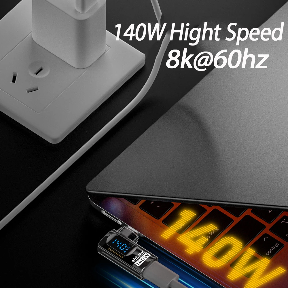 Apple 16データ伝送用の曲げデジタルディスプレイアダプター、TYPE-CメスからTYPE-Cオス