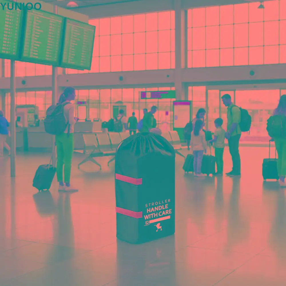 

perfangal Reisebegleiter Легкий дизайн Детская коляска Дорожная сумка Водонепроницаемая ручка Коляска Универсальный мешок для пыли