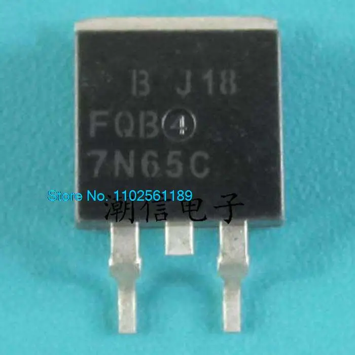 

20 шт./партия, FQB7N65C