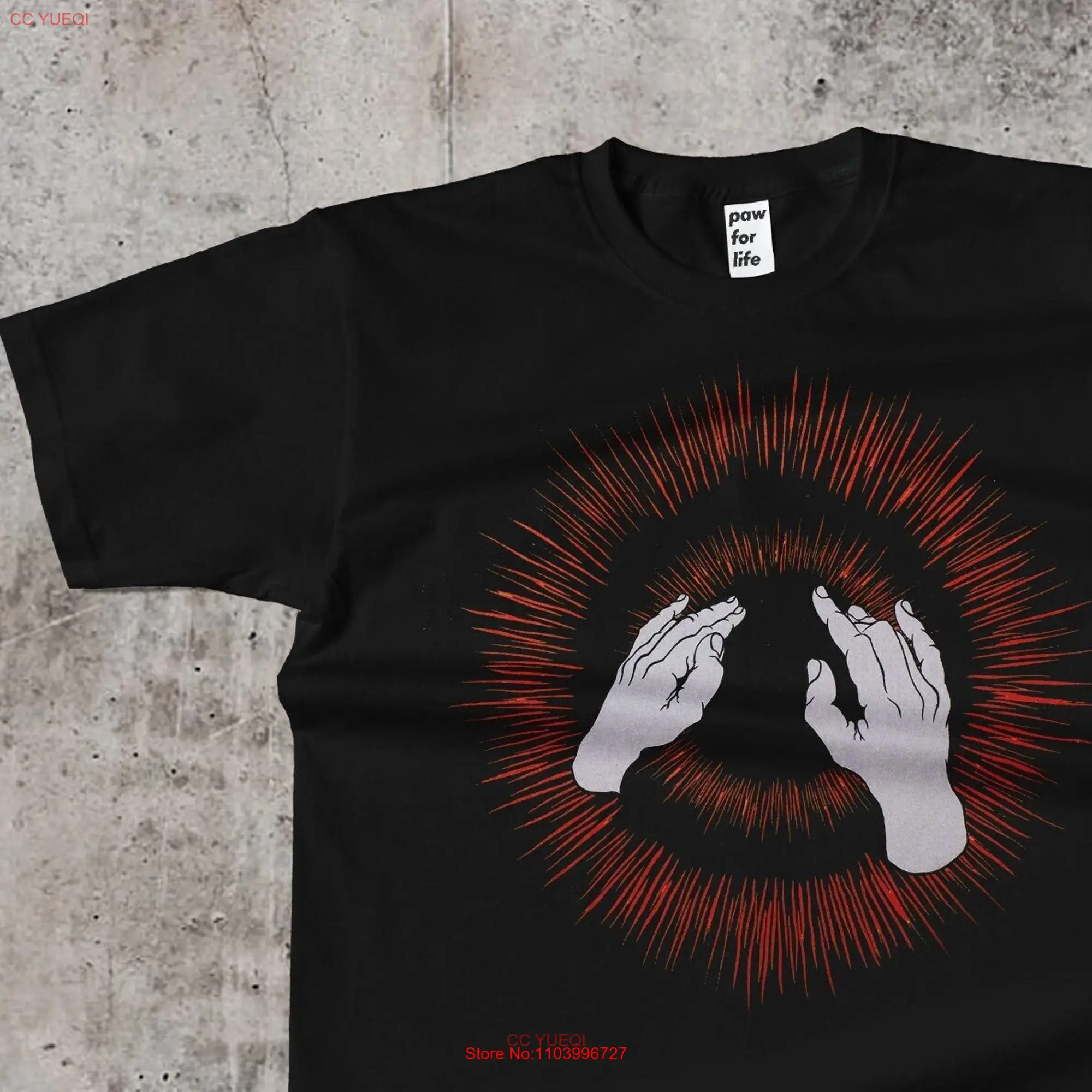 Черная футболка god speed you emperor с длинным или коротким рукавом