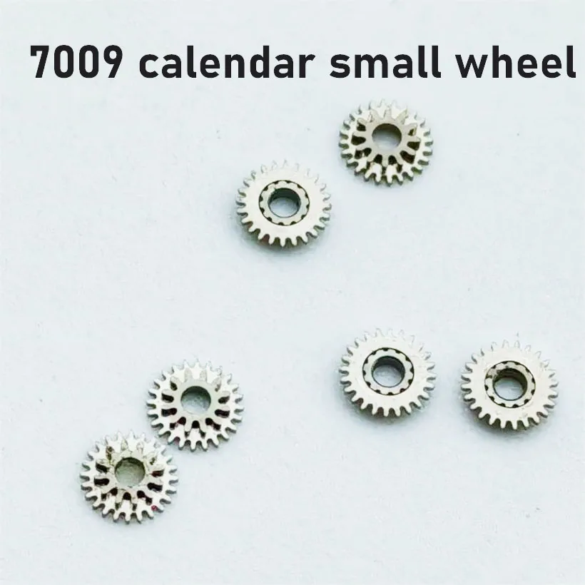 Double Layer Wheel Calendar Small Rotating Wheel Watch Accessories Suitable for 7009 Movement Parts