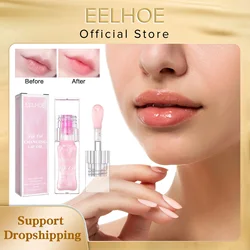 EELHOE Oil Lip Gloss Plumper Moisturizer Anti Track Non Sticky Glitter Primer Makeup Lip Tint Waterproof Lip Care Products 6.5g
