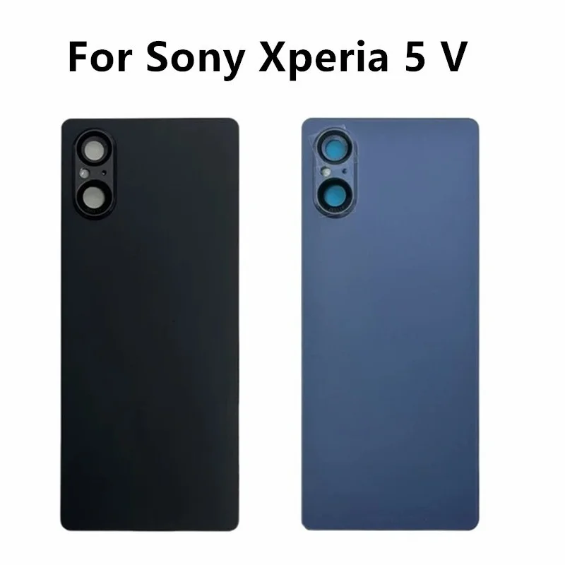 AAA+ Quality Back Cover For Sony Xperia 5 V Back Battery Cover XQ-DE54 Rear Door Housing Case For Sony Xperia 5V Replacement