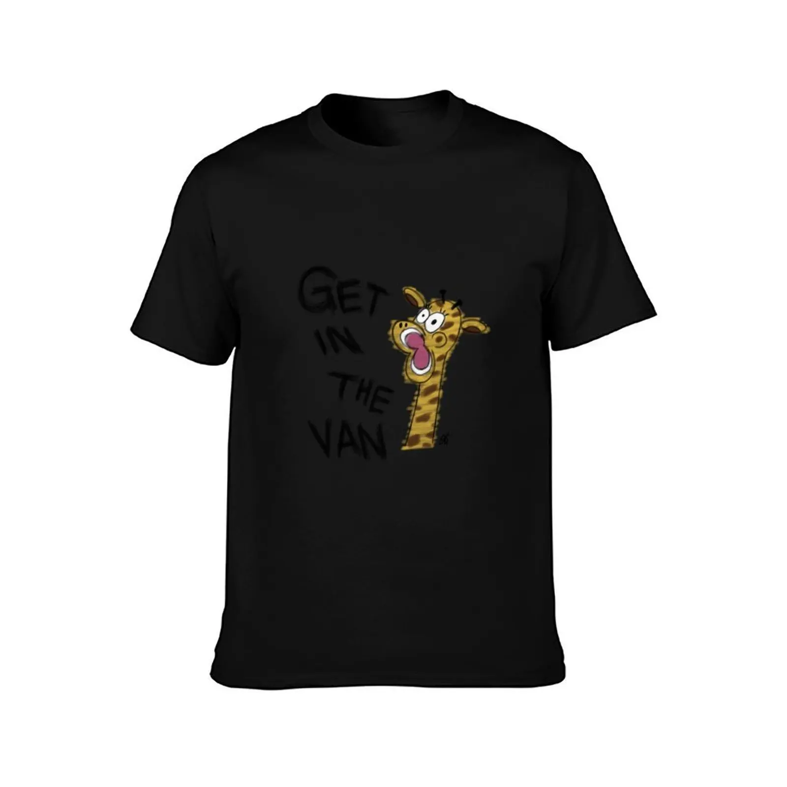 Harold get in the van T-Shirt, Summer Casual Cotton Tee, Oversized Streetwear Tops, Vintage Graphic Print, Unisex Men Women