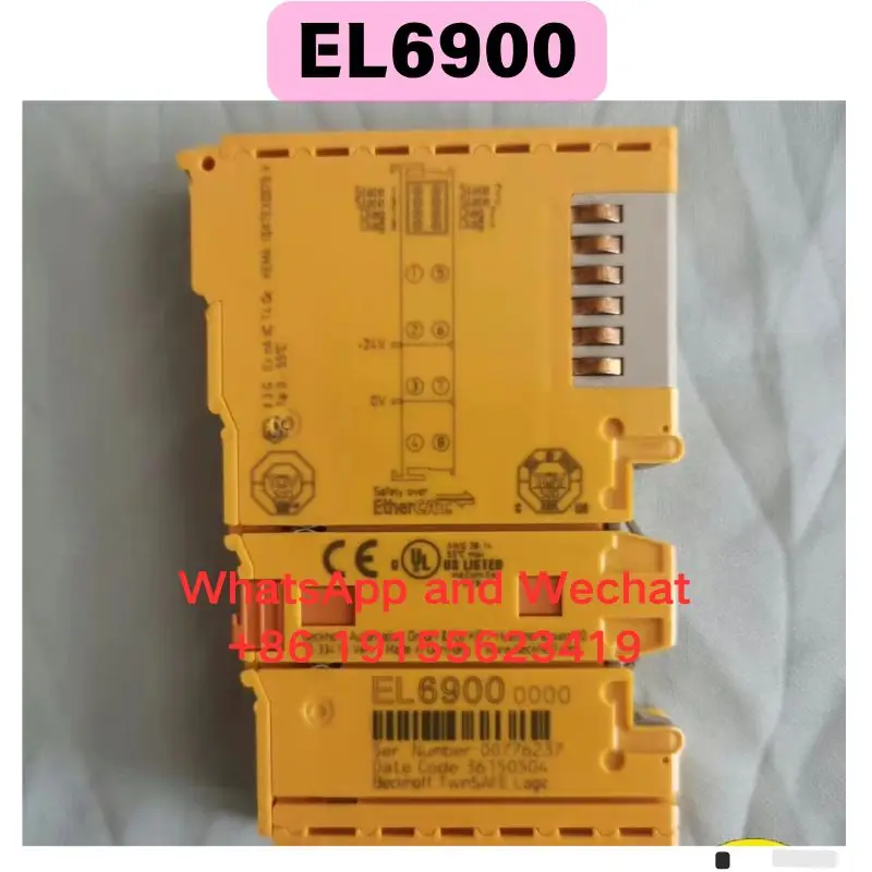 brand new and Used OEM disassembled parts EL6900 BECKHOFF module Functional test OK Quick delivery