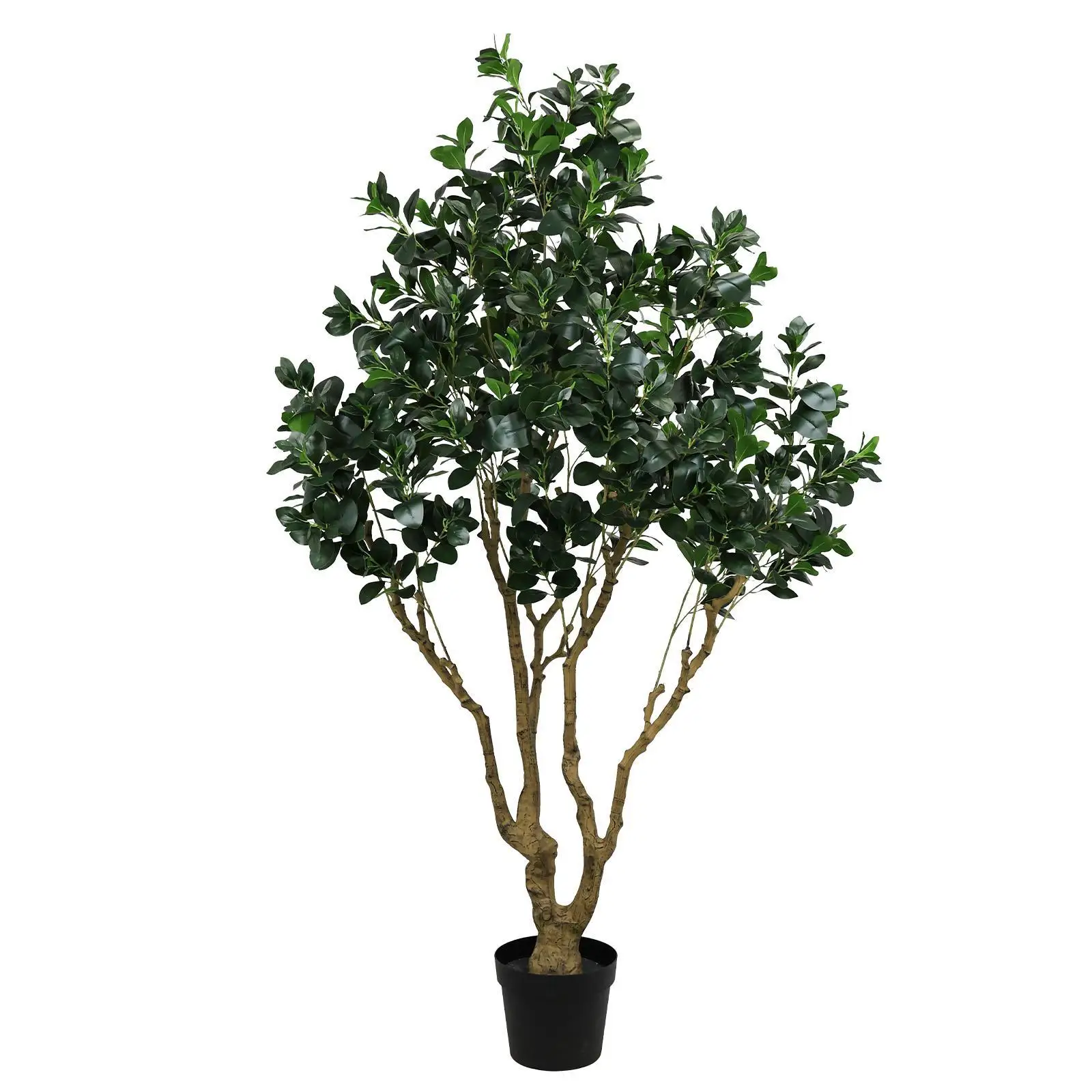 

Home Office Decoration Plant Tall Artificial Silk Tree Realistic Faux Greenery Potted Fake Plant for Living Room Entryway