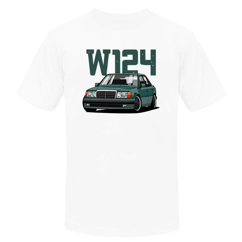 

W124 T-Shirt Funny Casual Hip Hop Standard Size S-3xl T Shirt for Men Great Spring Autumn Designing Anlarach Hot Sale