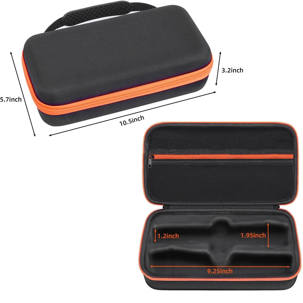 Mikrofonhülle für JBL PartyBox Wireless Mic Tragetasche Handheld Dual Mic Reisetasche Mikrofon Tragbare Aufbewahrungstasche