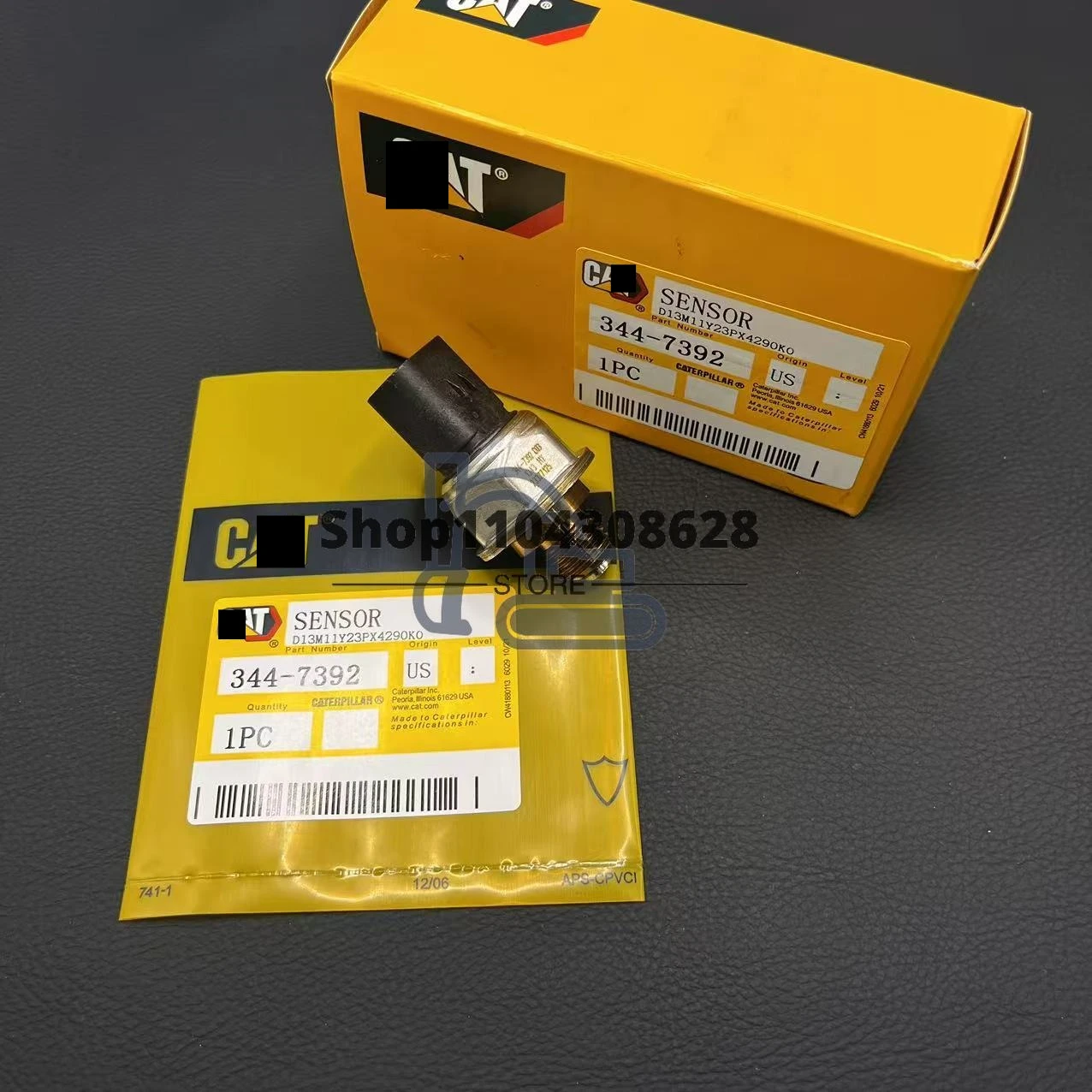 

3447392 344-7392 Excavator track oil pressure sensor Caterpillar E336D2 E320E