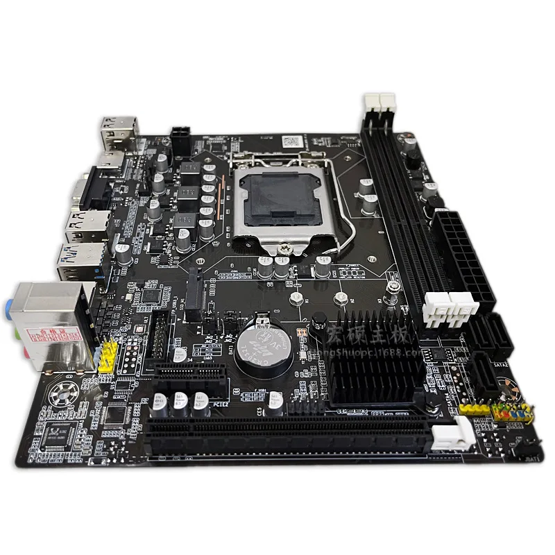 Wholesale Brand New HONGSHUO B75 Motherboard 1155 Pin DDR3 Computer Motherboard Support Dual Core Quad Core I3 I5 I7