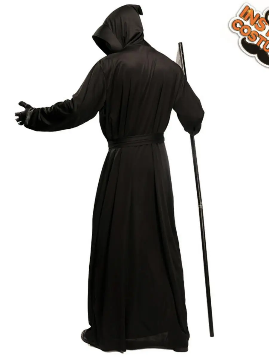 남성용 블라 데빌 할로윈 코스튬 임 레이퍼 무대 공연 의상 역할극 의상 수확 축제 낫 괴물