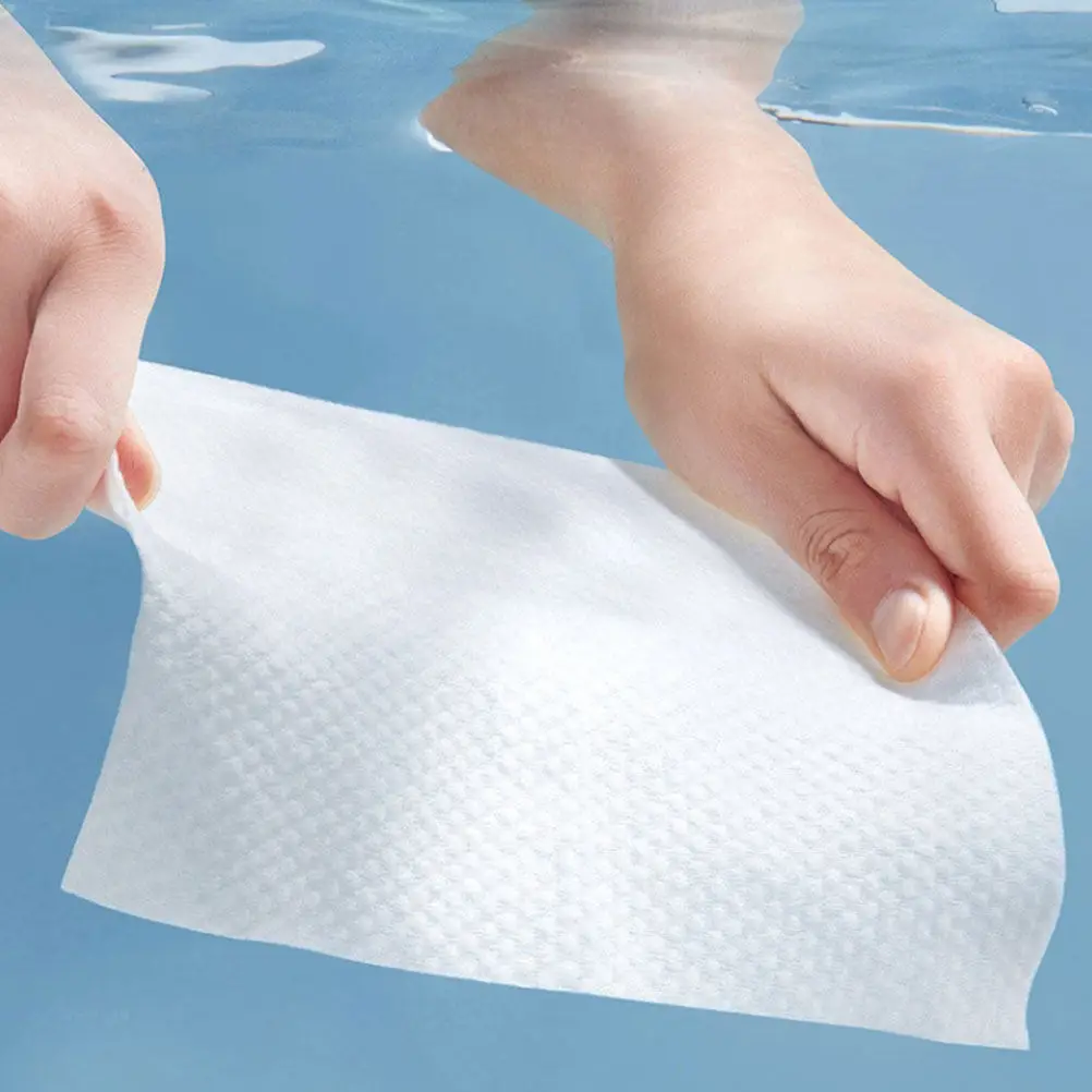 

1 Roll Soft Disposable Face Washcloth Thickened Cotton Facial Towel for Cleansing Skin Daily Hygiene Portable Cleaning Tissue