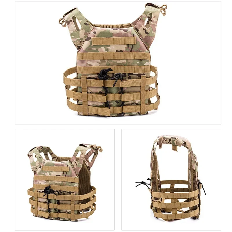 Outdoor Tactical Vest Airsoft Paintball Cs Game Molle Plate Carrier Vests