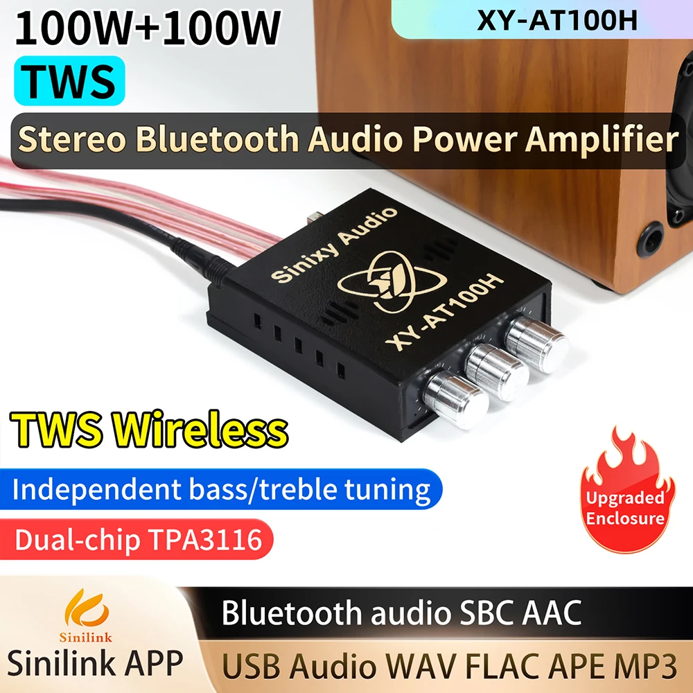 Sbc Audio Amplifier - Sinixy Audio XY AT100H TWS Stereo