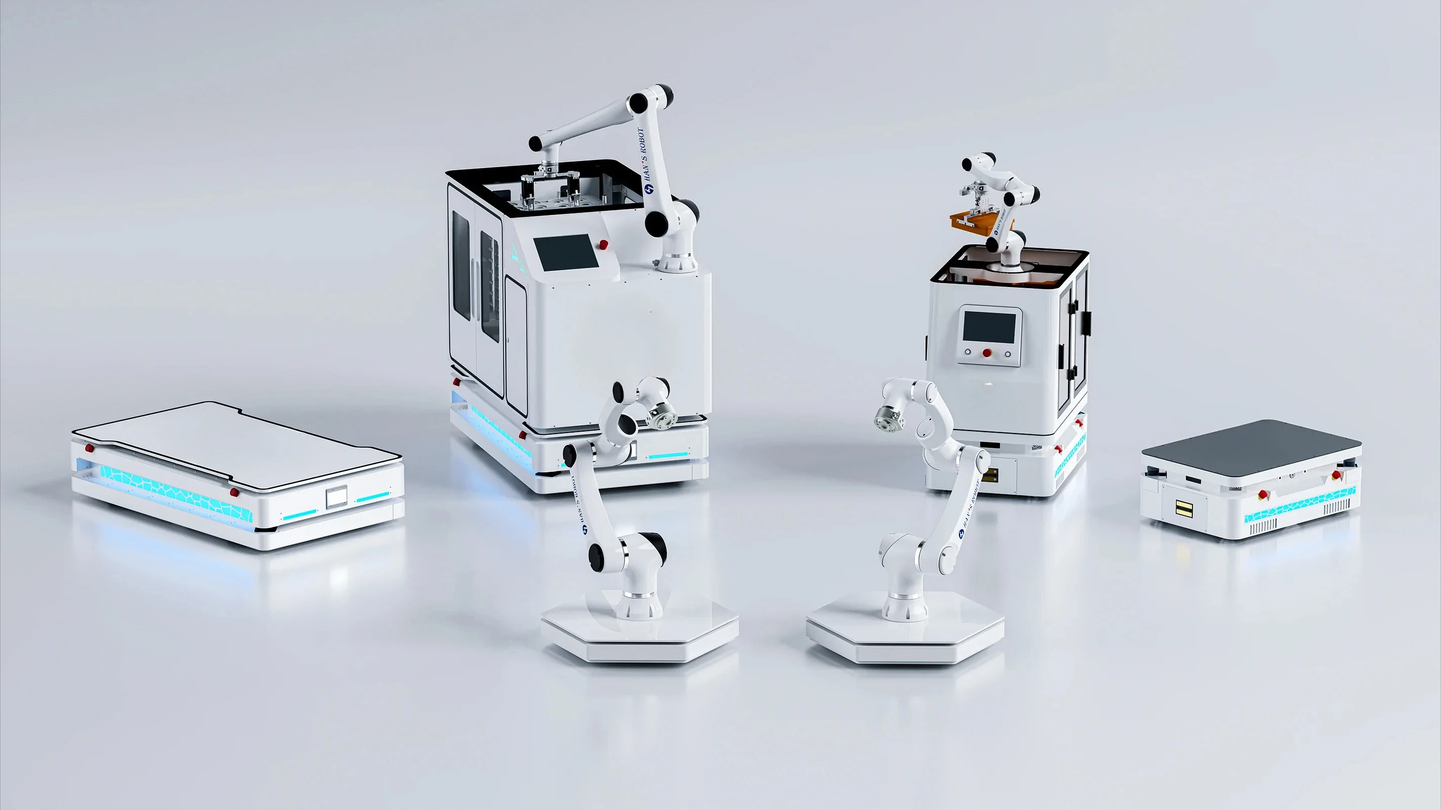 FR-1200 AGV AMR with Lifting Unit Lidar SLAM Navigation 1200 Kg