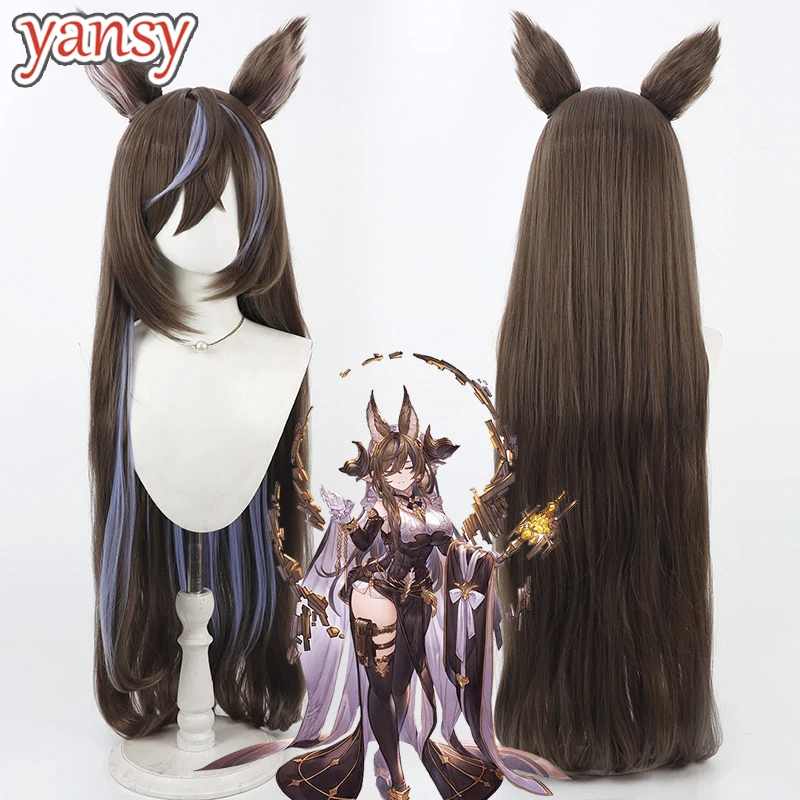 parrucche-sintetiche-yansywig-per-cosplay-di-galleon-granblue-fantasy-parrucca-lunga-100-cm-liscia-marrone-misto-viola-resistente-al-calore