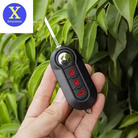Xinyuexin New Type Remote Key Shell Replacement for FIAT 500 Bravo Croma Doblo Ducato Fiorino Linea Panda Grande Punto Scudo
