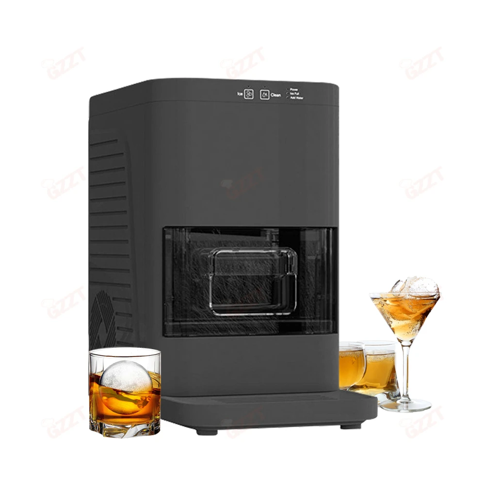 

Commercial 5cm Diameter Sphere Ice Ball Making Machine for Whisky Bar Use Portable Homemade Automatic Round Ice Cubes Maker