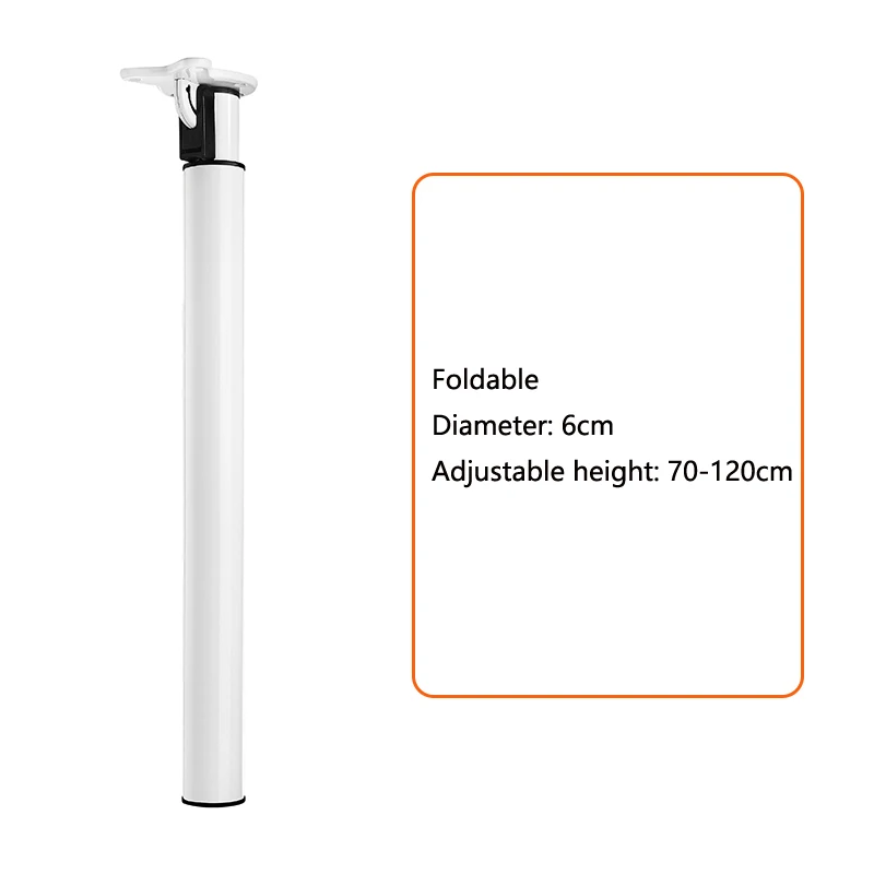 Vouwbalk Voetsteun Kolom 70-120/45-71/55-85Cm Verstelbare Telescopische Tafelsteun Tafelsteun Hardware Beer 120Kg