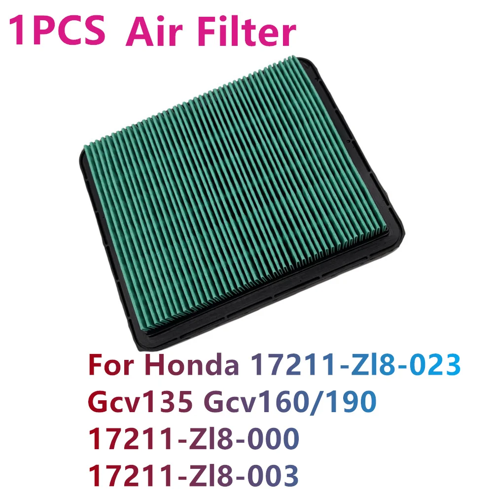 1/5Pcs Air Filter for Honda GC135 GCV135 GC160 GCV160 GCV190 GX100 Engine 17211-ZL8-023 Lawnmower Air Filter Replacement Parts