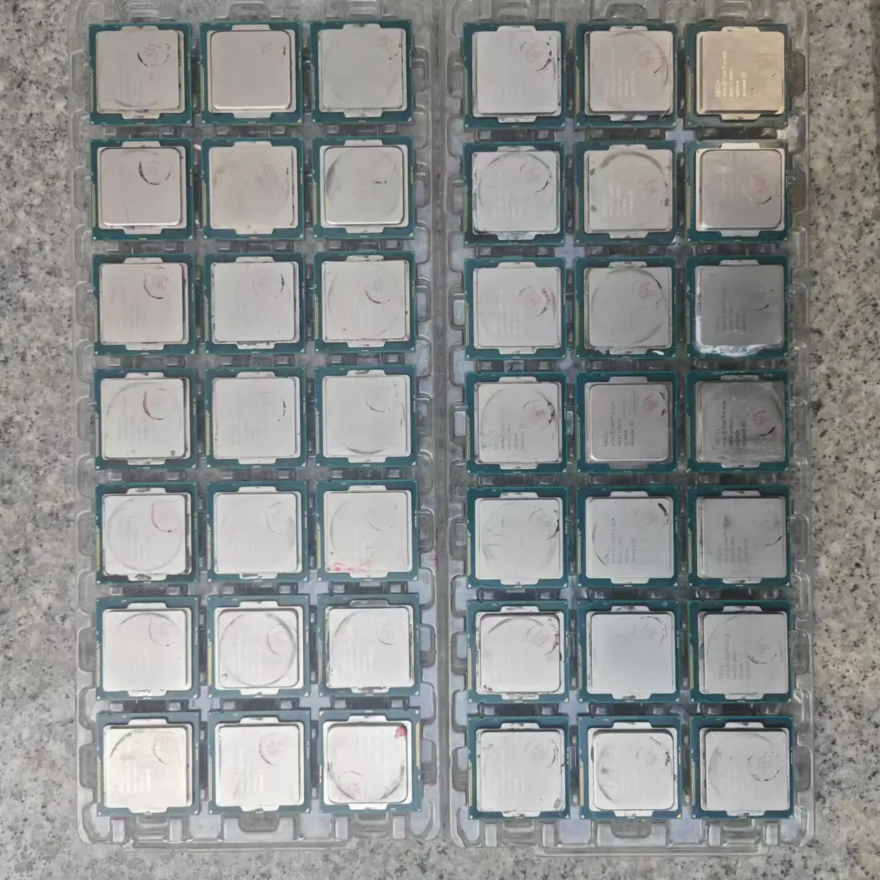 For 2Pcs Used Pulled Intel Core i5-4590 Quad Core CPU LGA1150 4th Gen Processor for Gaming Office PC