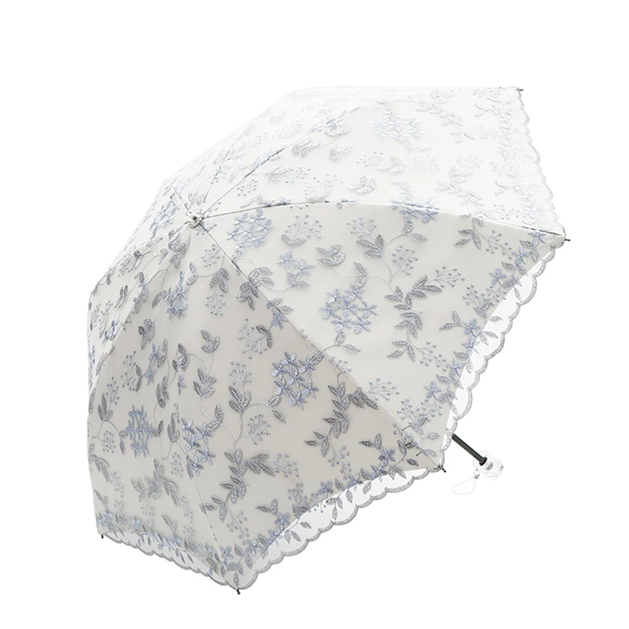 Girl Umbrella Parasol Rain Visor Uv Big Lace Windproof Umbrella Automatic Large Luxury Ultra Light Double Layer Guarda Chuva Sun