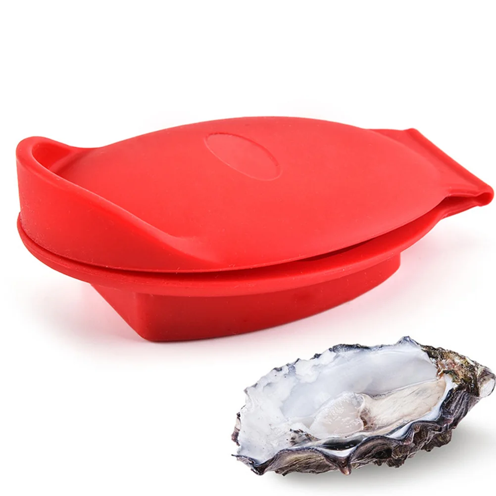 

4Pcs Silicone Oyster Clip Shucker Seafood Opener Kitchen Tool Ergonomic Design Shell Opening Easy Clean NonSlip H