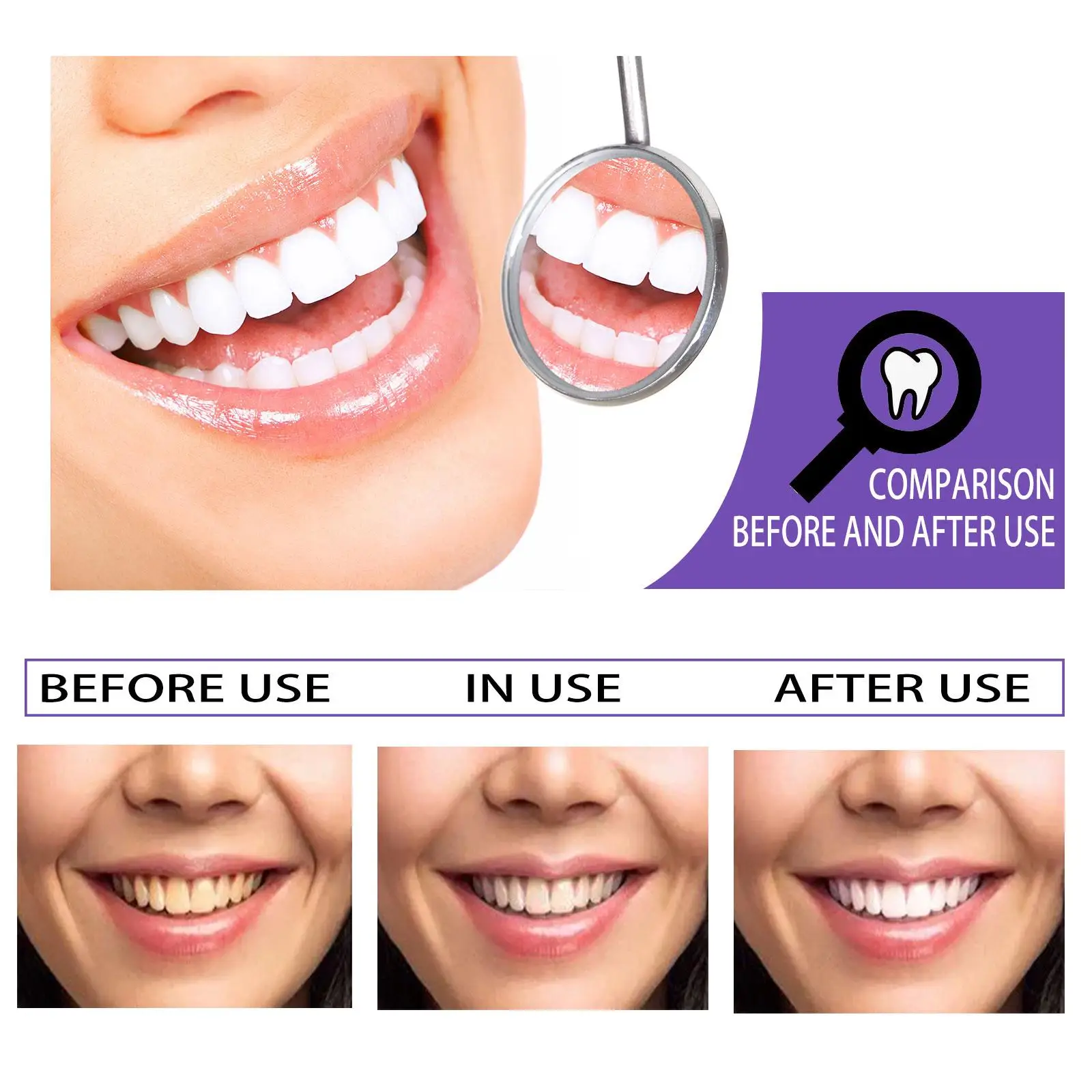 Eelhoe Teeth Whitening Toothpaste Intensive Whitens Teeth Protects Tooth Enamel Fresh Mouth Breath 24-Hour Stain Removal Product