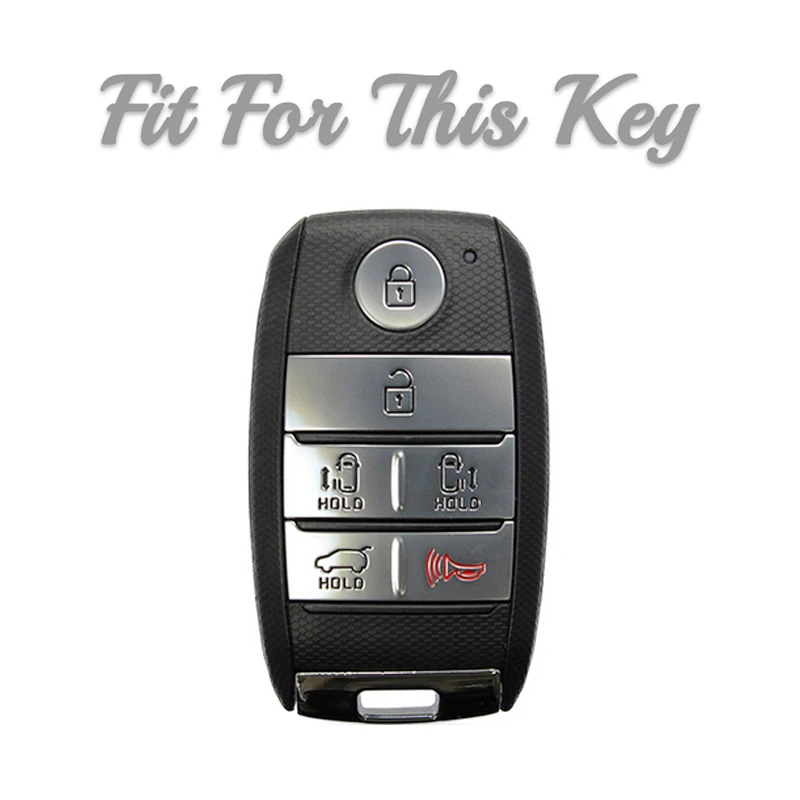 6 Button Remote Control TPU Car Key Cover Holder for KIA Sedona Grand Carnival Sorento Shell Fob Key Case Protection Skin