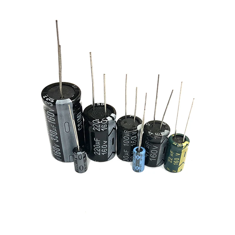160V4.7uf 6x12mm Aluminum Electrolytic Capacitor 160v 4.7uf 4.7mf 4.7MFD 160wv 160vdc 22uf47uf 100uf 220uf 160v