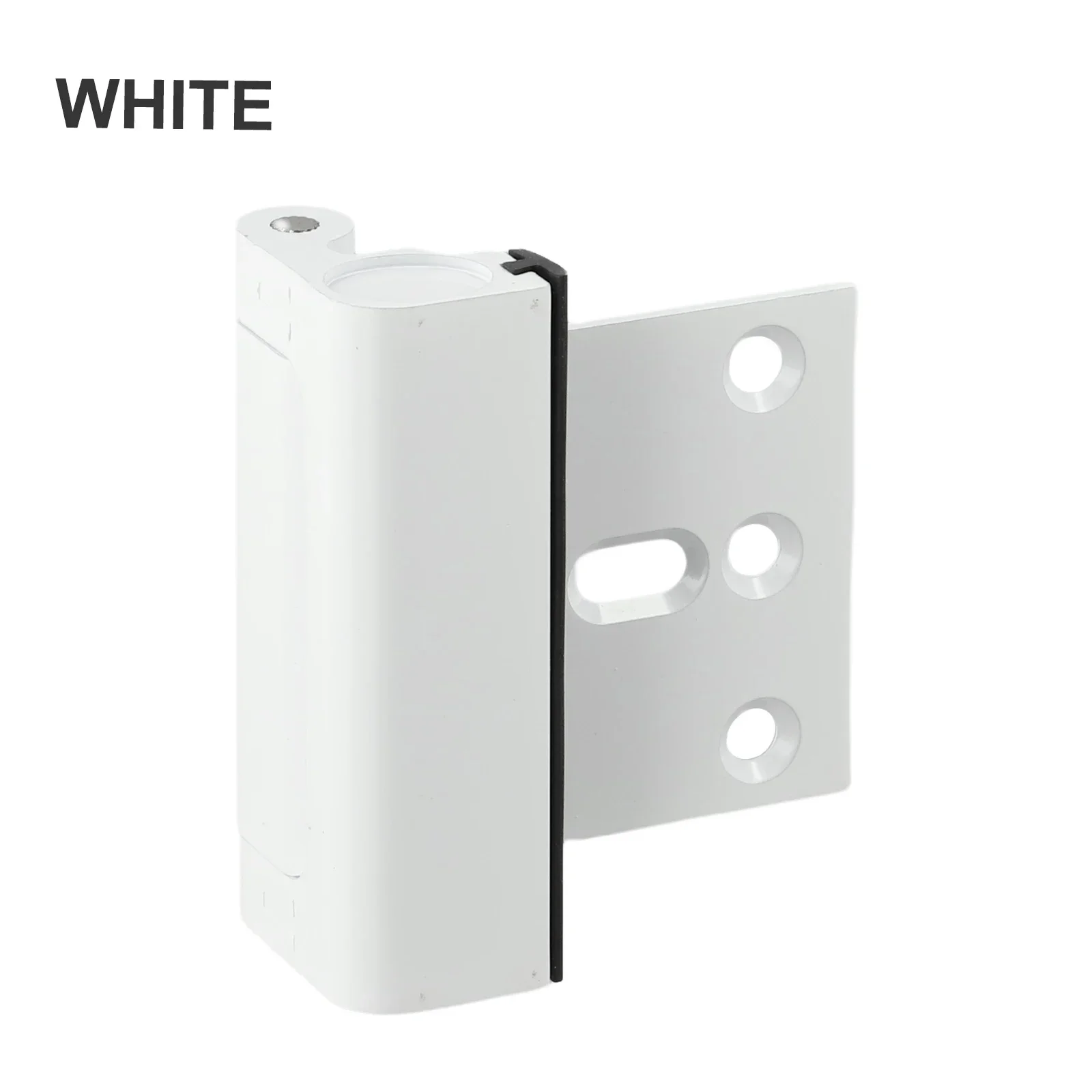 

For Swing-in Doors Anti-theft Door Lock Door Reinforcement Lock Spring-loaded Mechanism 800 Lbs Force Resistance