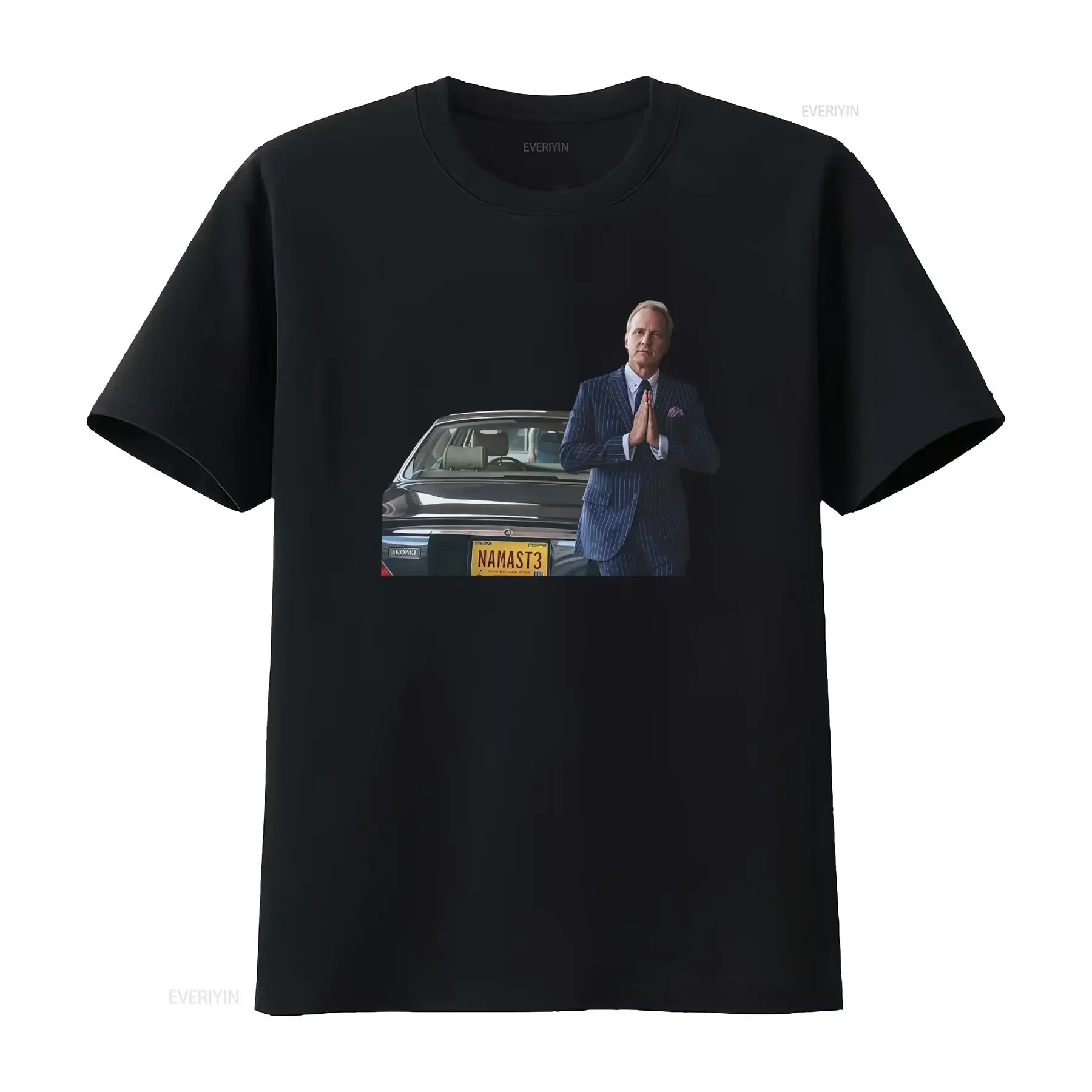 Exquisite Howard Hamlin Namaste Car Print Better Call Saul T Shirt for Men Stylish Design High Quality Fabric vintage Washed