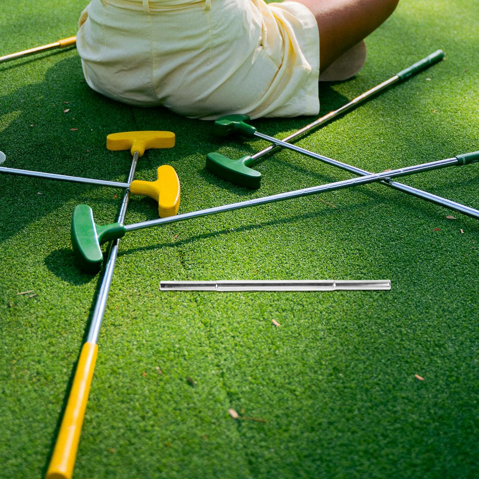 

Clubs Extension Rod Iron Material Swing Range Professional Golf Accessories Shaft Extender Training Equipment Golf Tools