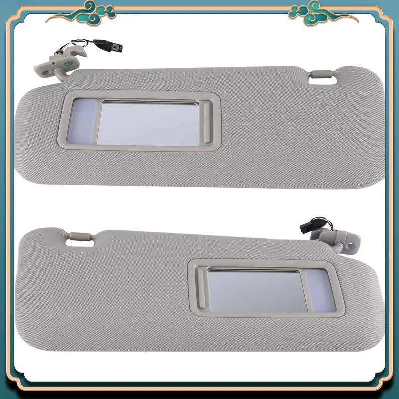 

A54P-Car Front Sunvisor Side Sun Visors For Mazda CX-9 2010-2015 TDY1-69-320 TDY1-69-270