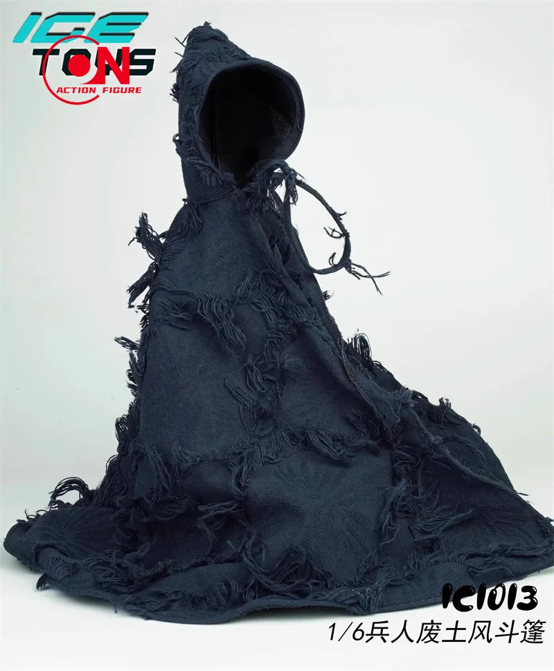 Brinquedos de gelo ic1013 1/6, capa de soldado, capa de fio de alumínio com tudo incluído, modelo adequado para corpo de figura de ação de soldado de 12 ''