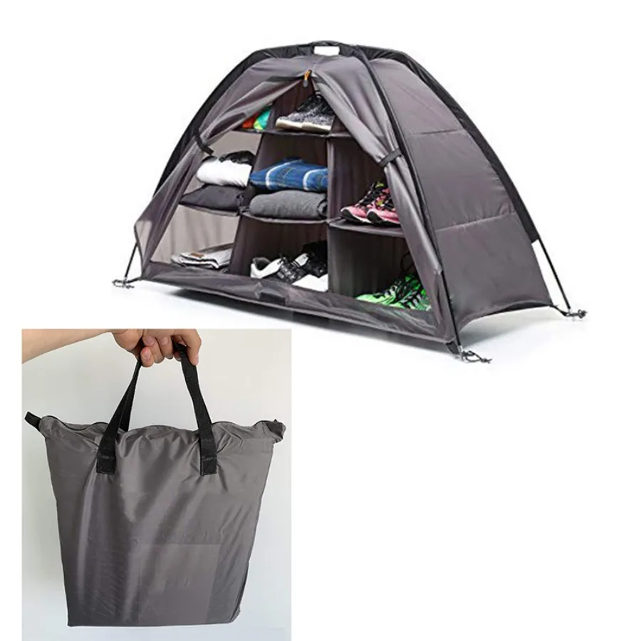 outdoor-camping-tent-storage-cabinet-camping-shoe-cabinet-shoe-rack-tent-foldable-9-compartment-storage-rack