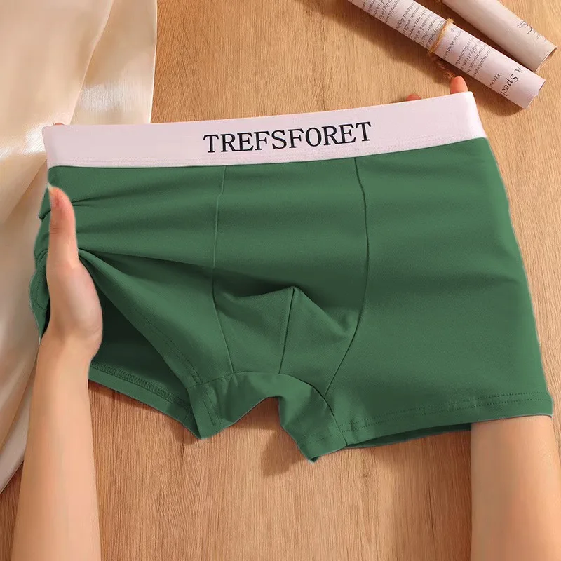 ملابس داخلية قطنية للخريف للرجال من الجرافين مضادة للبكتيريا وقابلة للتنفس رياضية مريحة أساسية #3