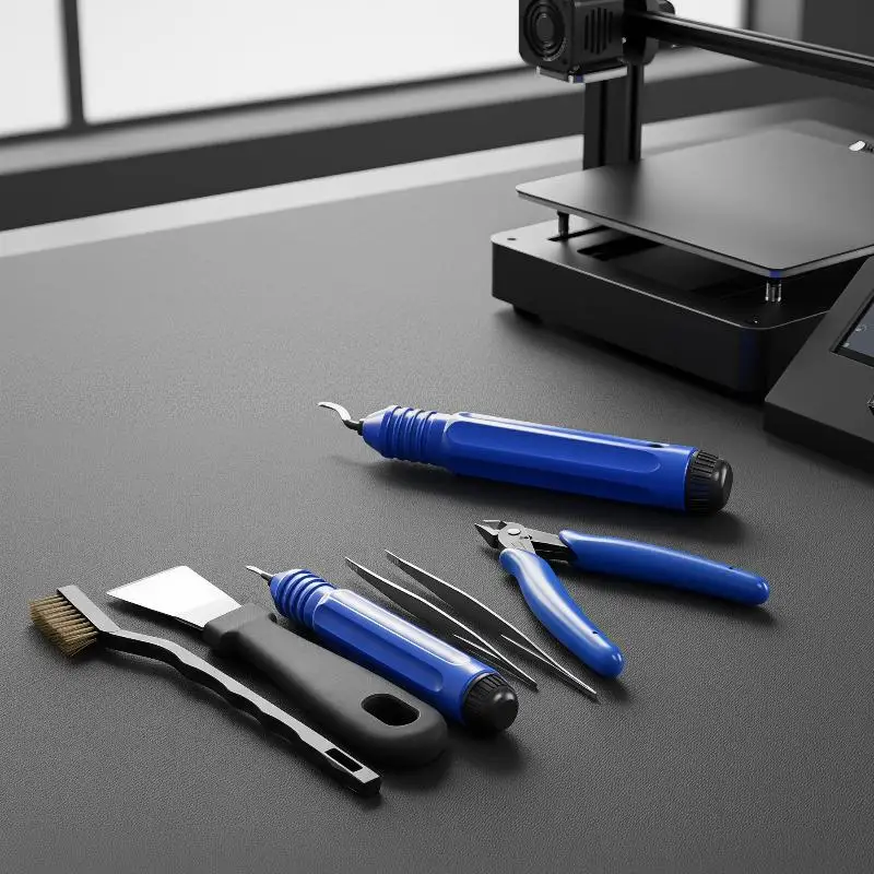 Multifunctional 3D Printing Tool Kit Universal Accessories With Scissors Cleaning Needles Tweezers Pliers Deburring Tools