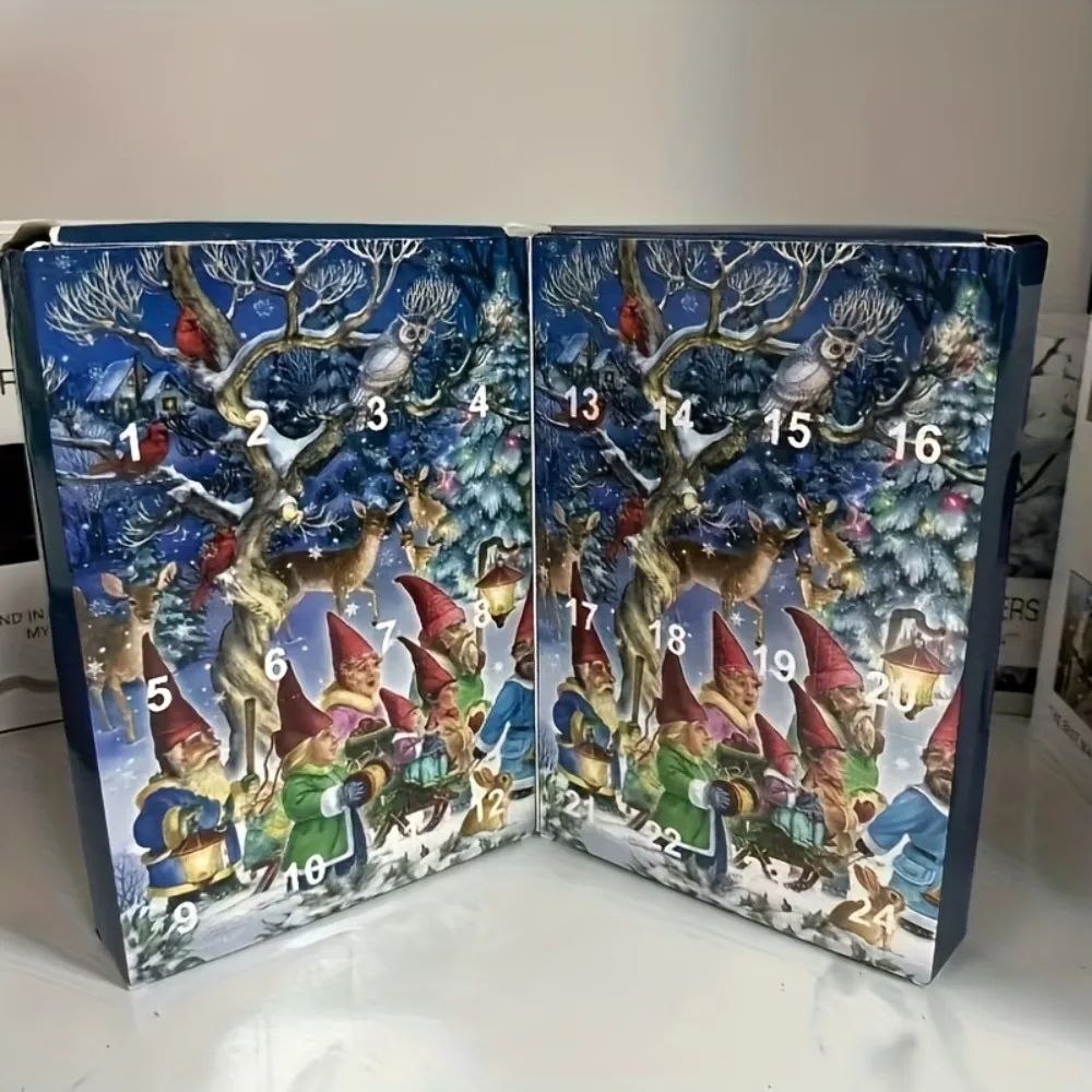 

Multi Patterns Christmas Countdown Gnome Advent Calendar Gnome Dolls Plush Toys 24 Day Gnomes Kids Party Gifts New Year Navidad