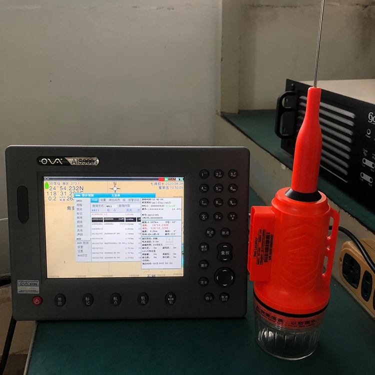 الجملة RS-108M Ais Buoy GPS مكافحة خسر تسجيل في الوقت الحقيقي جهاز تعقب محدد المقتفي دعم لصيد الأسماك صافي محدد